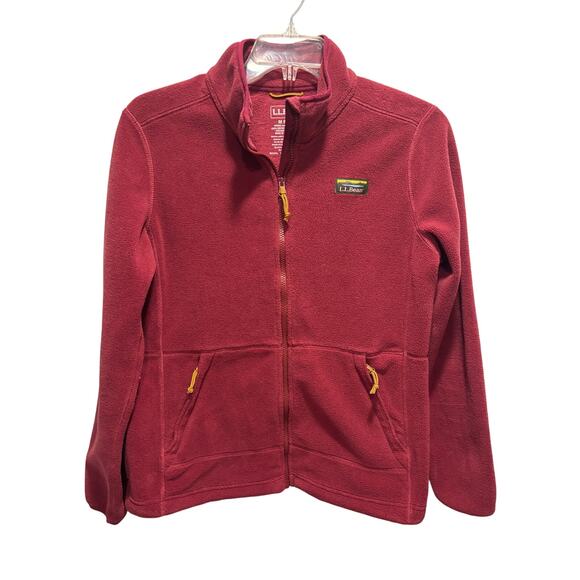 Women’s LL Bean Fleece Zip Up‎ Jacket - Picture 3 of 5